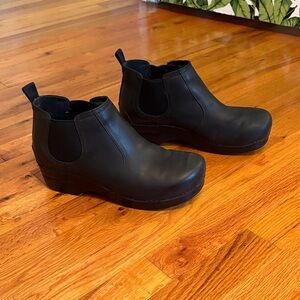 Dansko Black Ankle Booties